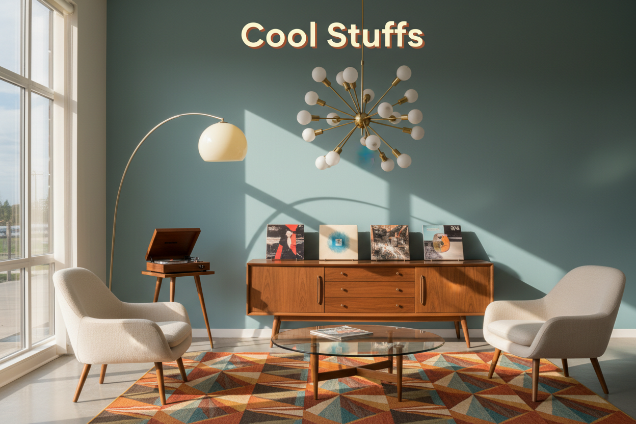 Cool Stuffs Mid-Century Modern Banner